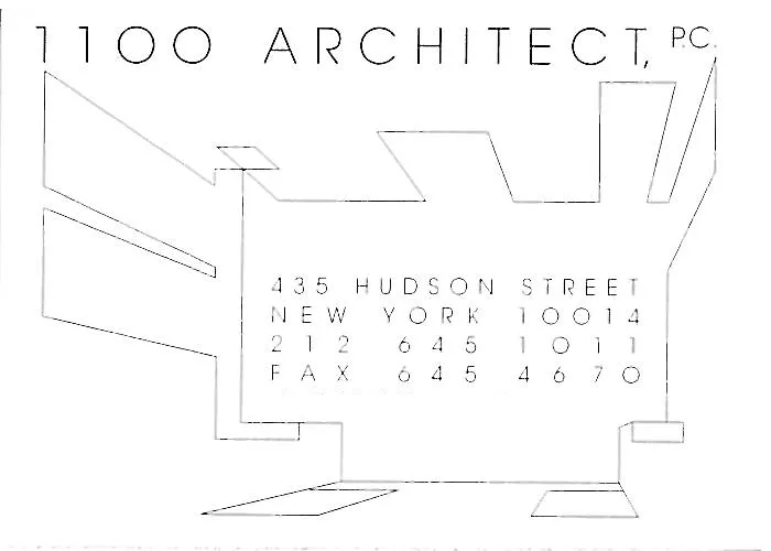 1100 Architect Business Card
